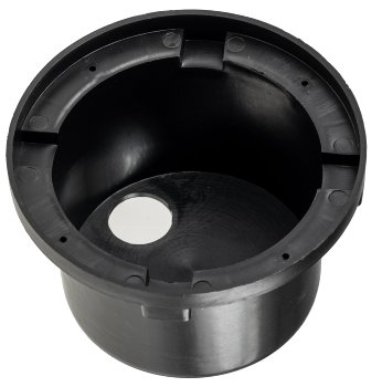 Bodenleuchte "BEL GX53 XXL " Rund - ØxT 14x7cm, IP65, Extra breiter Rahmen