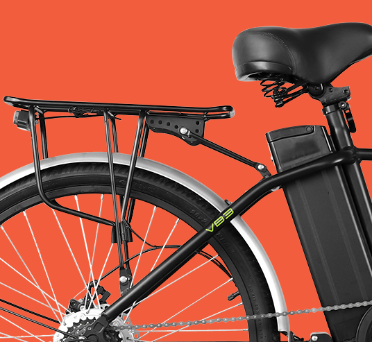 E-Bike Elektrofahrrad "Volta VB3" aus Aluminium, 36V 250W mit 10Ah Li-Ion Akku