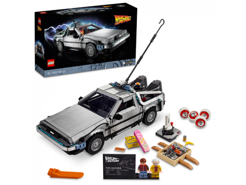 LEGO Icons - Die Zeitmaschine aus Zurück in die Zukunft (10300)