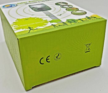 Ultraschall-Tierscheuche "UTS Solar Pro" - Bewegungsmelder, Hunde, Katzen, Vögel