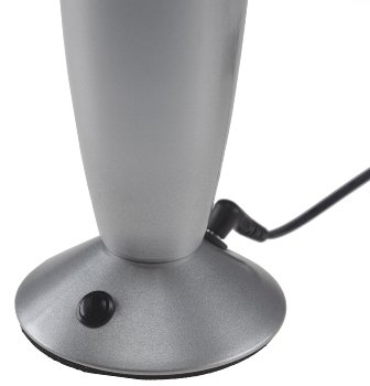 Lavalampe "CTL Funky LED" 34cm RGB / Wasser & Wachs: Klar, Body: Silber