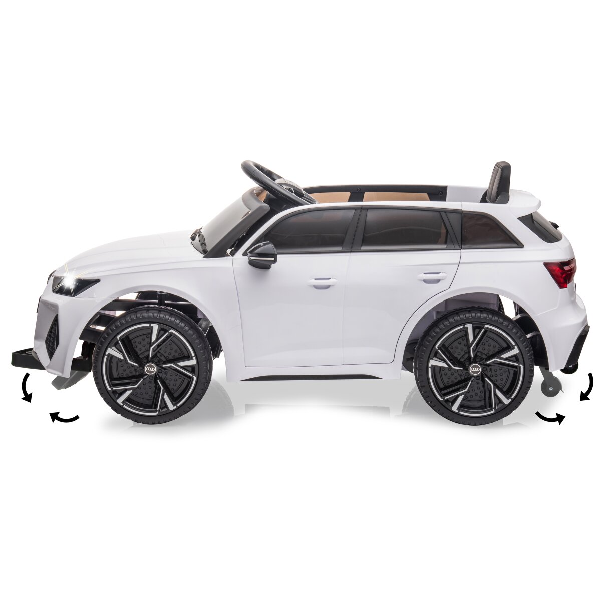 Kinderfahrzeug Audi RS 6 weiß