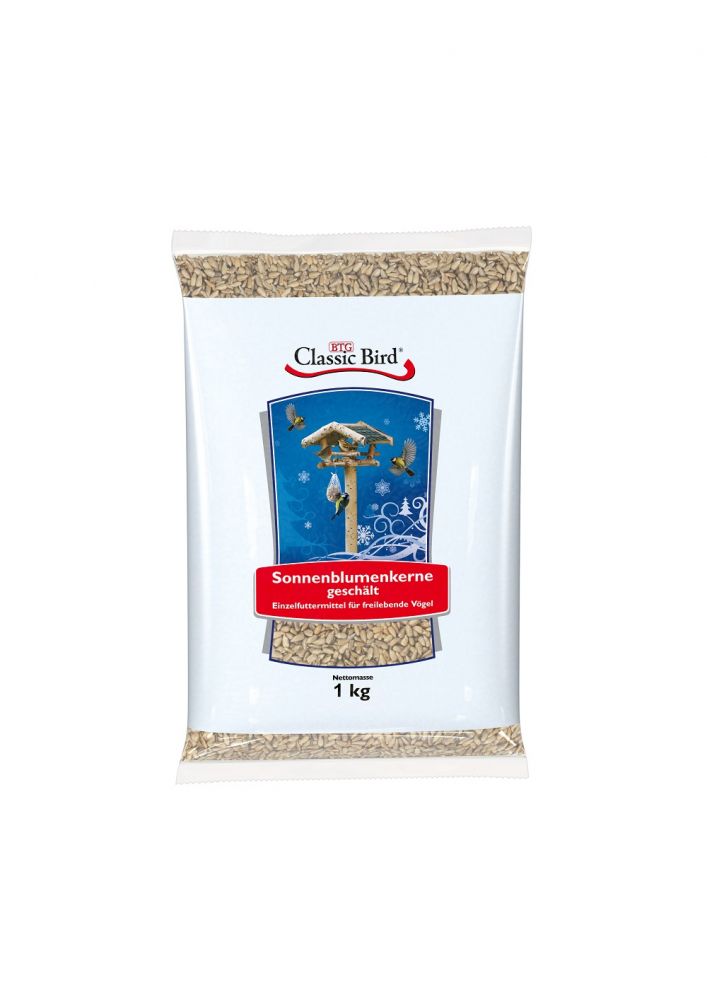 Classic Bird geschälte Sonnenblumenkerne 1kg Classic Bird geschälte Sonnenblumenkerne 1kg
