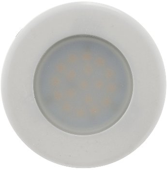LED-Einbauleuchte "EBL-HV65w", weiß - 2 Watt, 230V, 4200K, 237Lm, neutralweiß