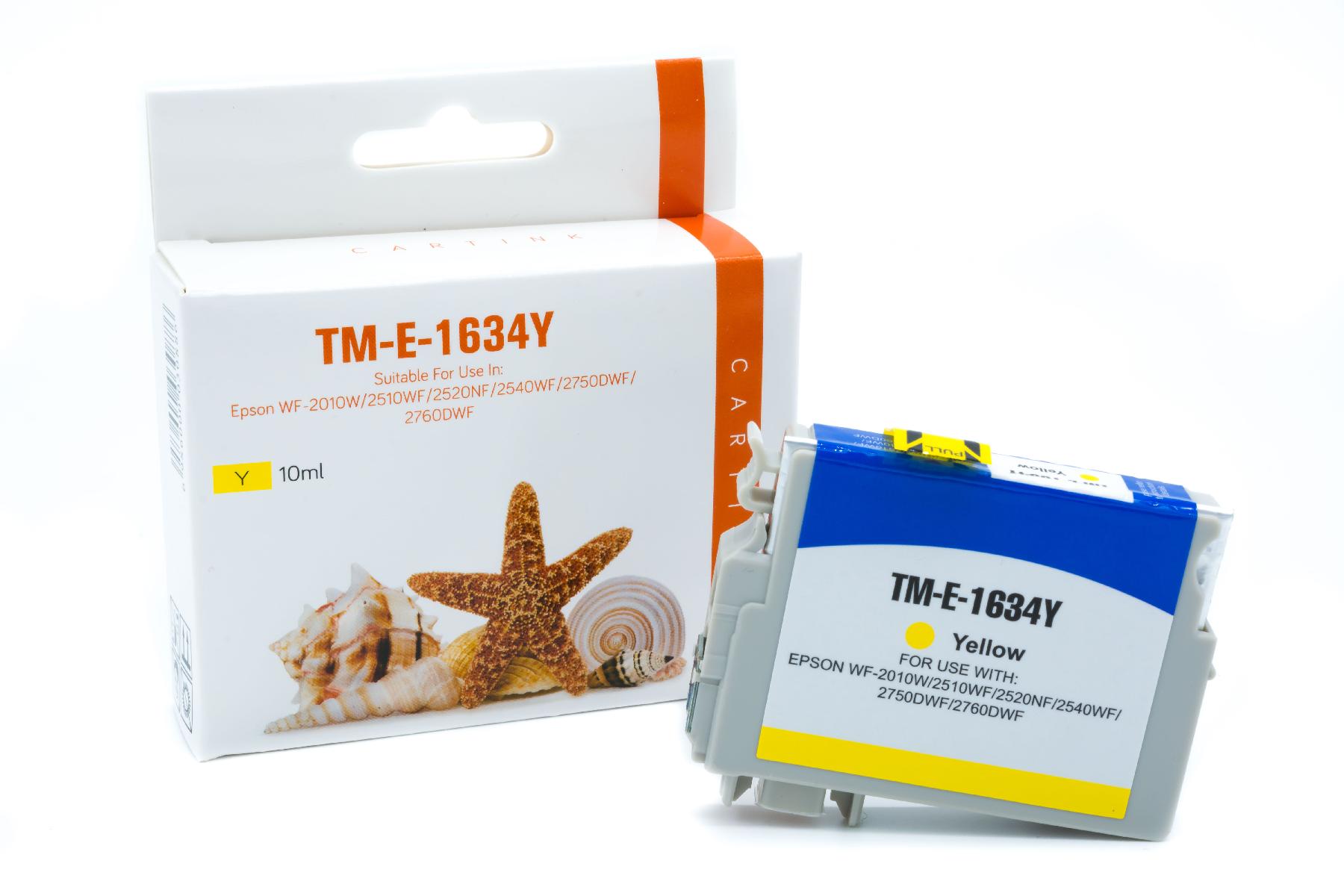 T1634XL alternativ Seestern Tinte gelb / C13T16344010 / 10ml