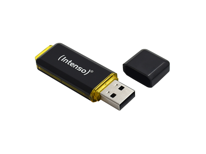 Intenso High Speed Line - 64 GB - USB Typ-A - 3.2 Gen 2 (3.1 Gen 2) - 250 MB/s - Kappe - Schwarz - G