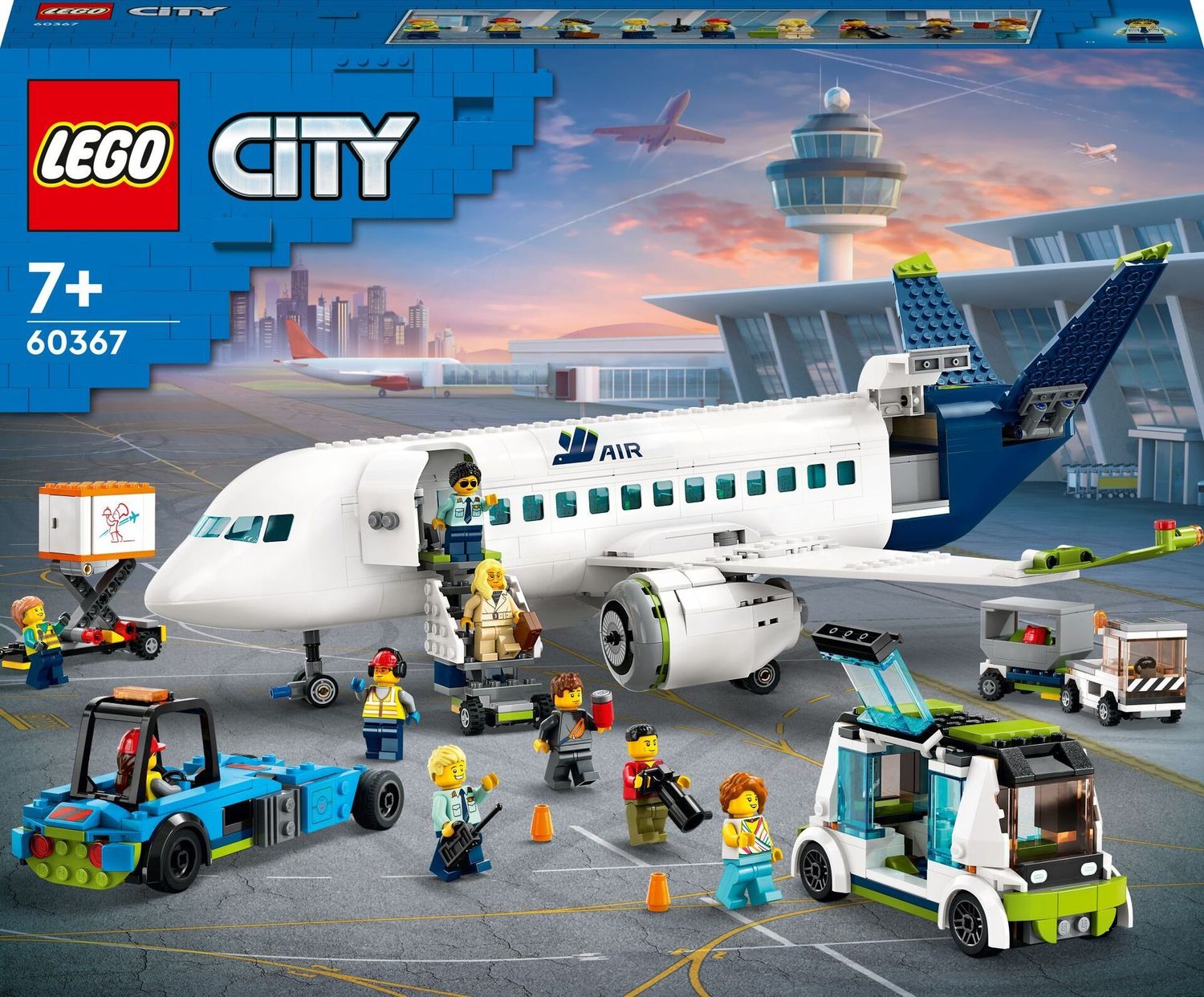 LEGO® 60367 - City Passagierflugzeug (913 Teile) LEGO® 60367 - City Passagierflugzeug (913 Teile)