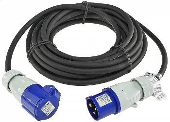 CEE Verlängerungskabel 10m H07RNF 3G2,5 - für Camping, Caravaning, Wohnwagen