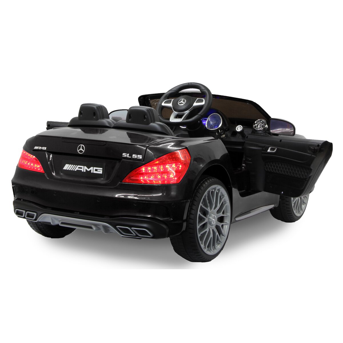 Kinderfahrzeug Mercedes-AMG SL 65 schwarz