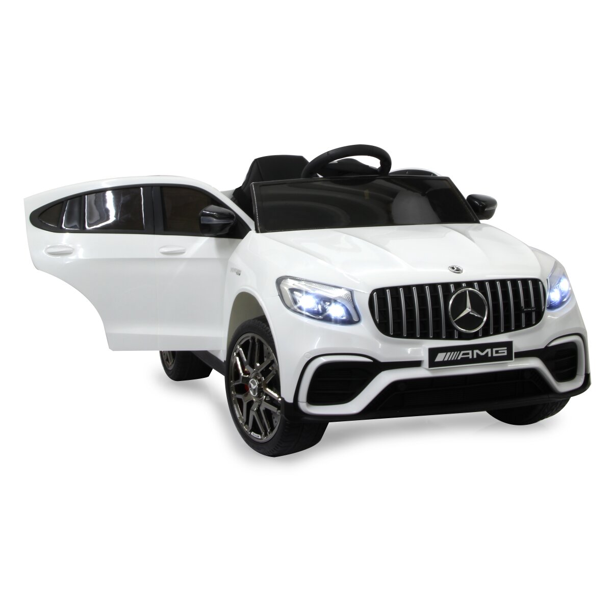 Kinderfahrzeug Mercedes-AMG GLC 63 S Coupé weiß