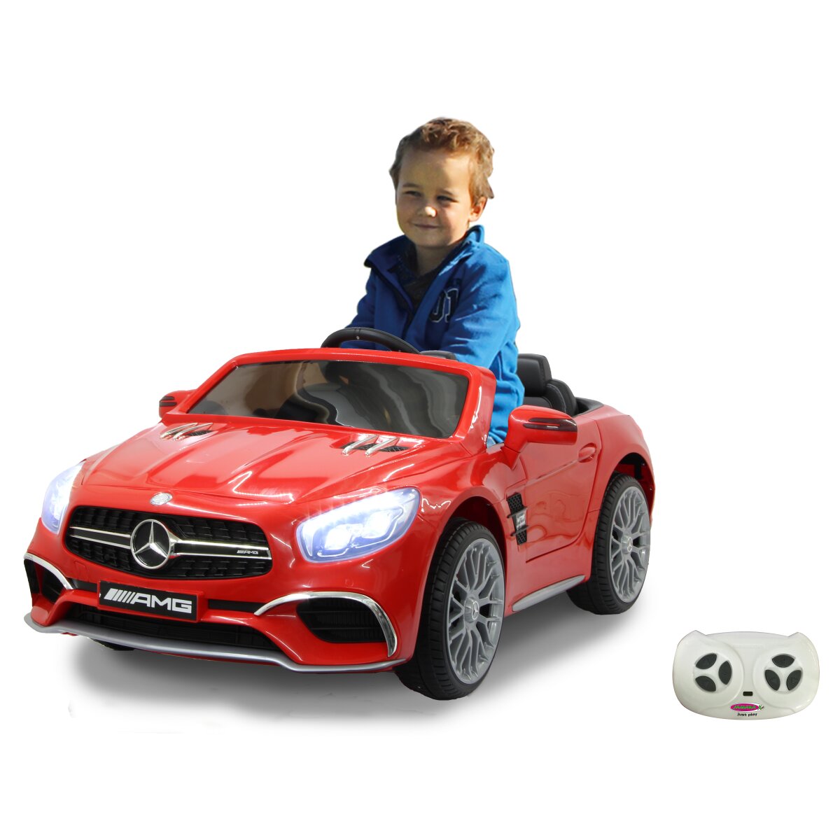 Elektro-Kinderfahrzeug Mercedes-AMG SL 65 rot 2,4GHz 12V