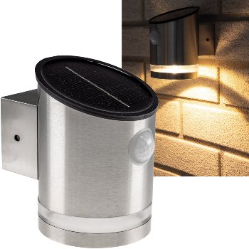 LED Solar Wandleuchte "SWL 119-ES"