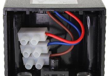 Aufputz Bewegungsmelder "CBM" 180° - IP44, 1-1000W, 3-Draht, schwarz