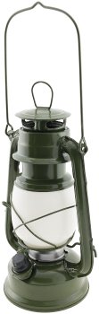 LED Camping Laterne "CT-CL Army" - ØxH 12x23,5cm, 4x AA, warmweiß, dimmbar