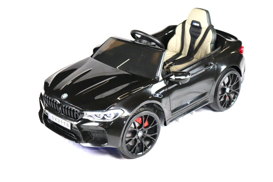 Elektro-Kinderfahrzeug BMW M5 - schwarz