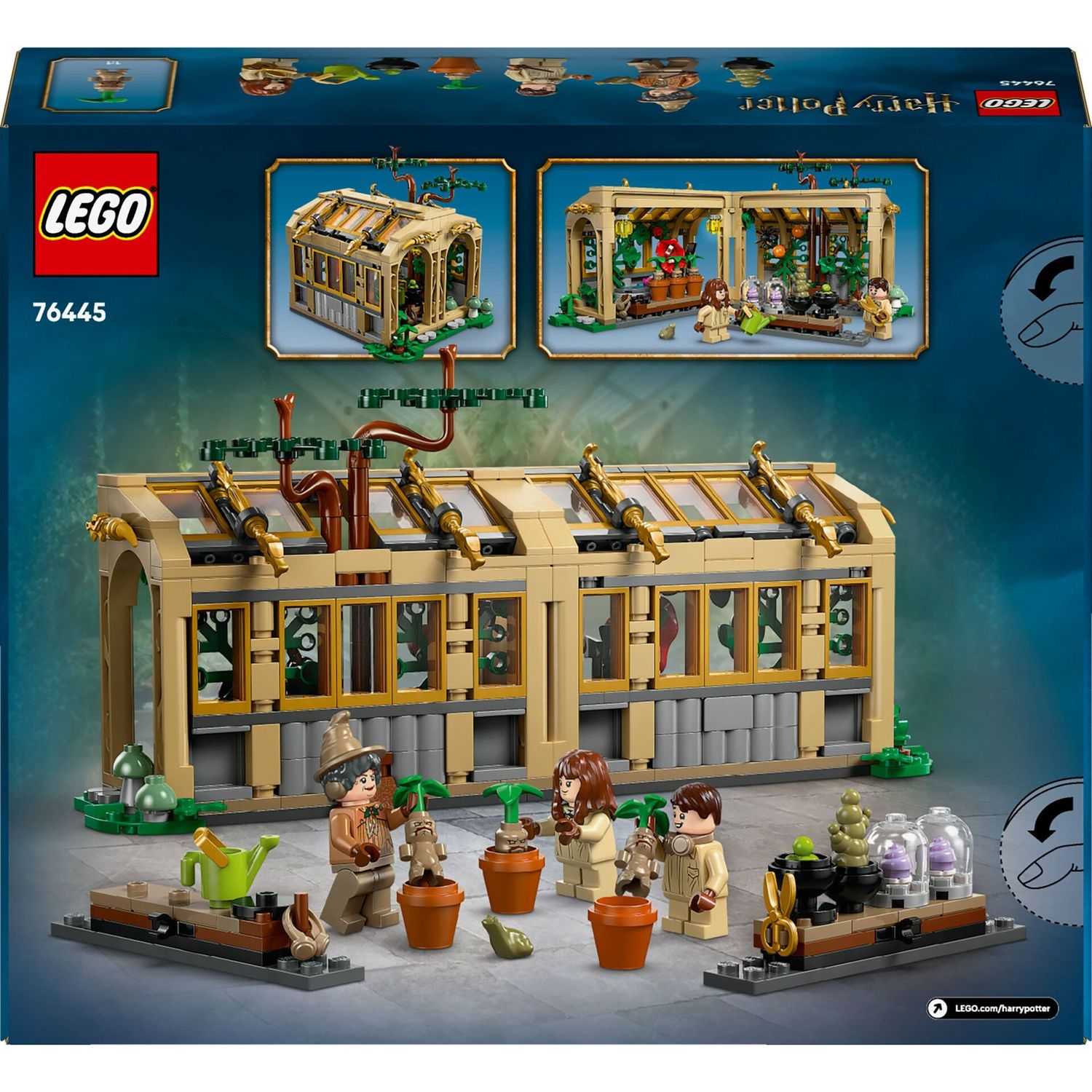 LEGO® 76445 - Harry Potter Schloss Hogwarts : Kräuterkundeunterricht (390 Teile) LEGO® 76445 - Harry Potter Schloss Hogwarts : Kräuterkundeunterricht (390 Teile)