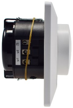 MILOS Dimmer für LED Lampen weiß matt - 250V~/ 3-60W, inkl. Rahmen, UP