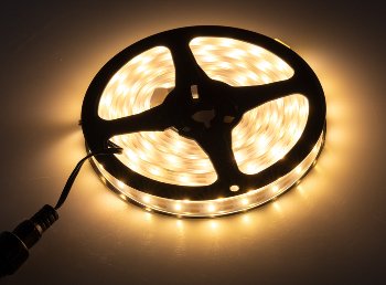 LED Solar LED-Stripe 3m, warmweiß 3000K