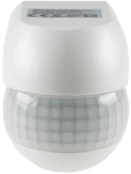 Aufputz Bewegungsmelder "CBM-Slim" 180° - LED geeignet, IP44, 1-800W, weiß