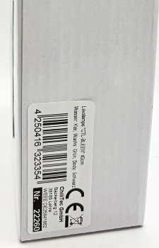 Lavalampe "CTL-BLEEN" 40cm, Wasser: Klar, Wachs: Grün, Body: Schwarz