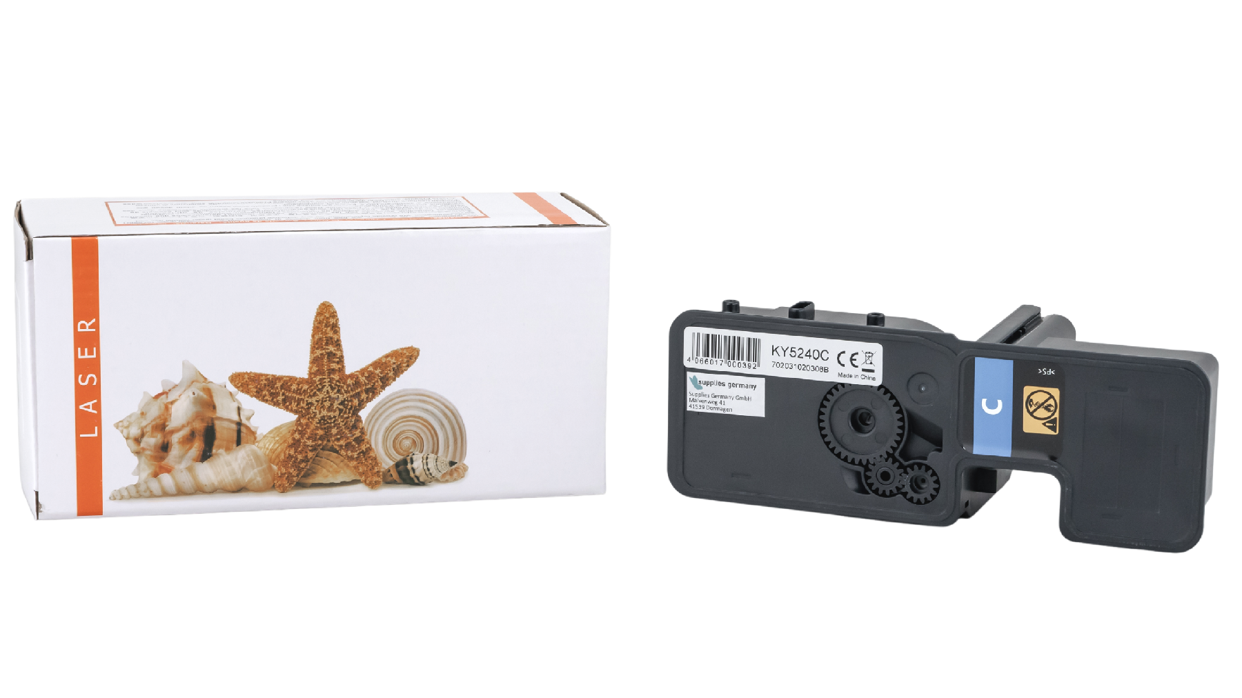 TK5240C alternativ Toner Cyan für Kyocera  / TK5240C / 3.000 Seiten