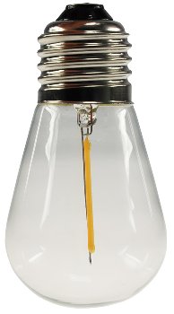 Ersatz-Lampe Filament E27 12V / 0,8W für - Biergarten-Lichterkette "CT-BGL 15"