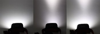 LED Akku-Stirnlampe 6W+3W - mit Gestensteuerung