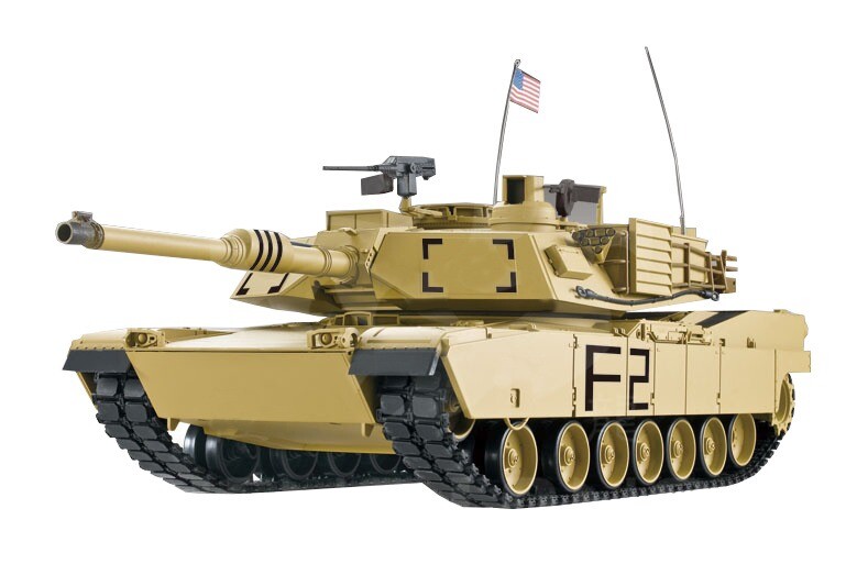 RC Panzer "M1 A2 Abrams" - Metallgetriebe & Metallketten
