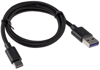USB-Kabel USB-A auf USB-C 0,5m - Stecker/Stecker, 5-12V, max 36W / 3A