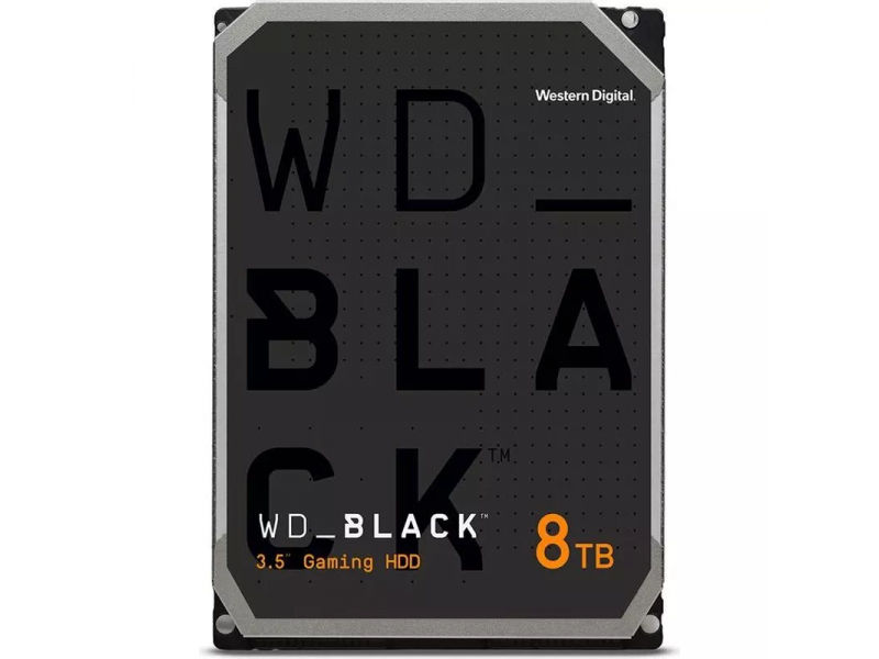 WD Black 8TB SATA Desktop HDD 3.5 - WDBSLA0080HNC-WRSN