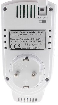 Steckdosen-Thermostat "ST-35 ana" - max. 3500W, 5-30°C, AUS/AUTO, 230V
