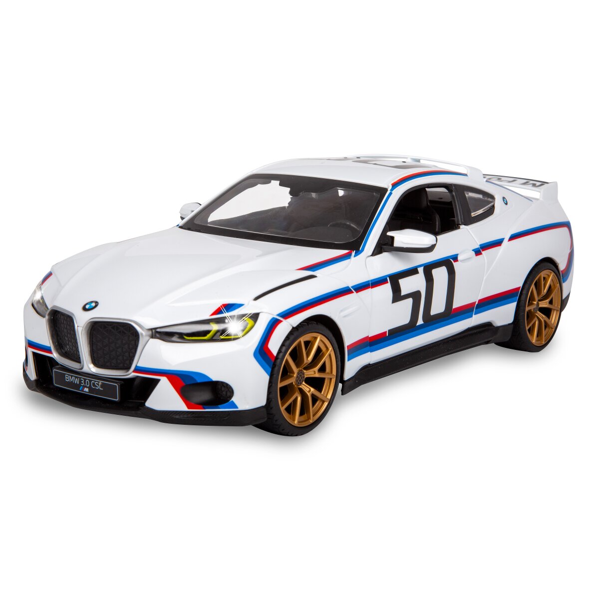 BMW 3.0 CSL 1:14 weiß 2,4GHz Tür manuell