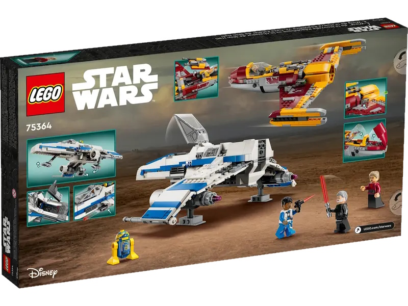 LEGO® 75364 - Star Wars  New Republic E-Wing  vs. Shin Hatis Starfighter  (1056 Teile) LEGO® 75364 - Star Wars  New Republic E-Wing  vs. Shin Hatis Starfighter  (1056 Teile)