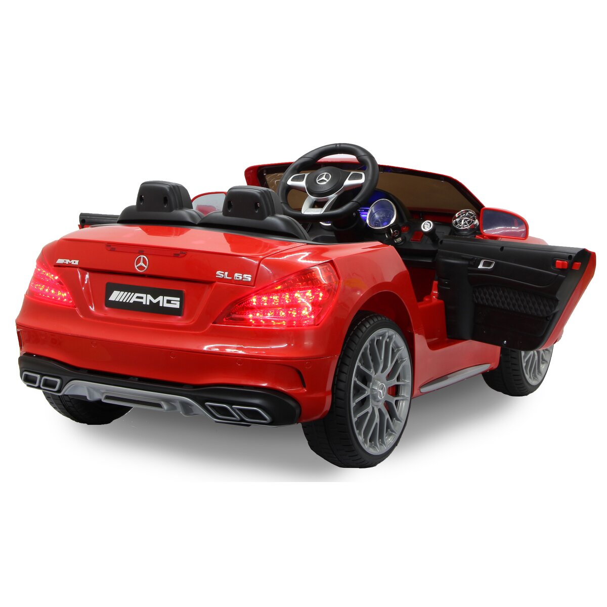 Kinderfahrzeug Mercedes-AMG SL 65 rot
