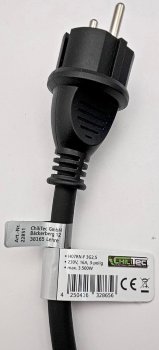 CEE auf Schutzkontakt-Stecker 0,35m - 230V, Adapter für Wohnwagen, Camping