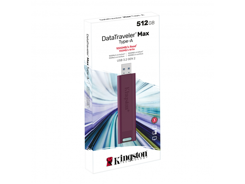 Kingston USB Flash DataTraveler Max 512 GB 3.2 Gen 2 DTMAXA/512GB