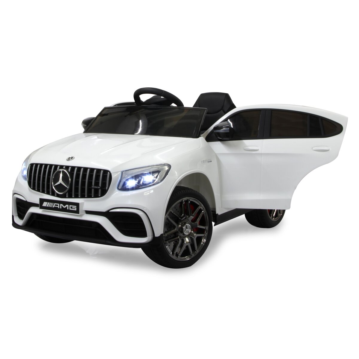 Kinderfahrzeug Mercedes-AMG GLC 63 S Coupé weiß