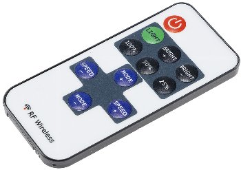Funk-Controller für LED-Stripes - mit Fernbedienung, 12-24V, 72Watt