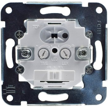 MILOS Bewegungsmelder 160°, weiß matt - LED geeignet,  250V~, Unterputz, 3-Draht