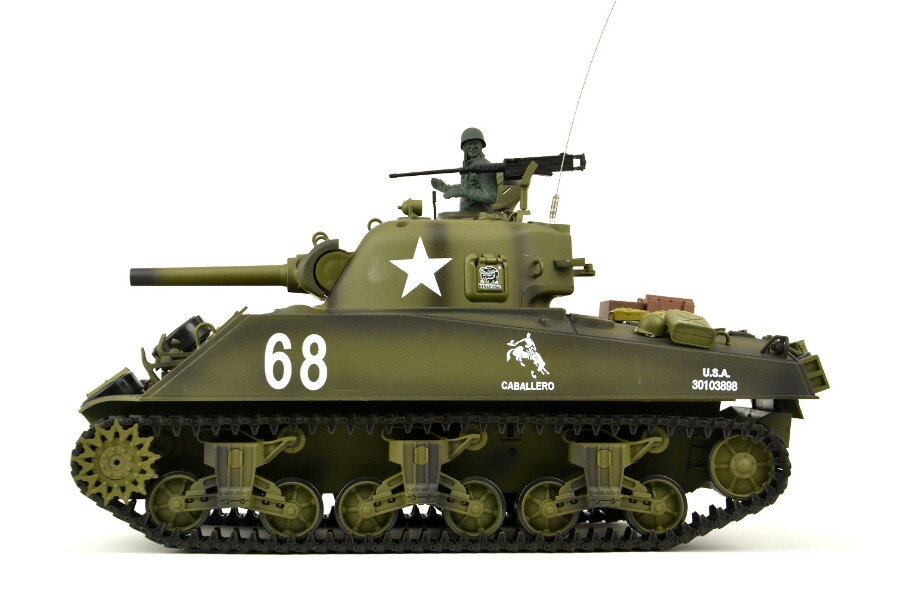 RC Panzer "M4 A3 Sherman" - Metallgetriebe