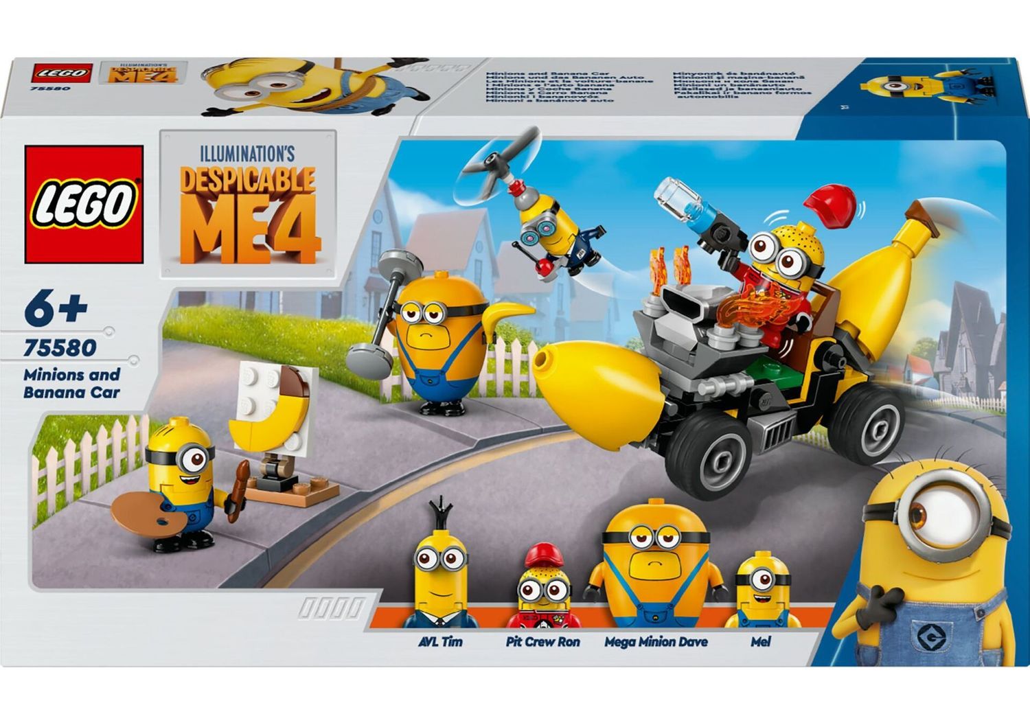 LEGO® 75580 - Minions Despicable 4 - Minions und das Bananen Auto (136 Teile) LEGO® 75580 - Minions Despicable 4 - Minions und das Bananen Auto (136 Teile)