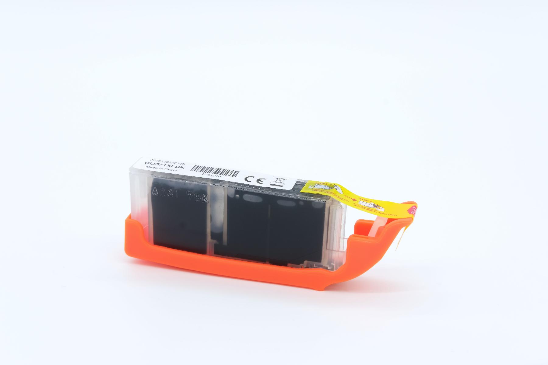 CLI571XL schwarz alternativ Tinte schwarz für Canon / 0331C001 / 10,8ml