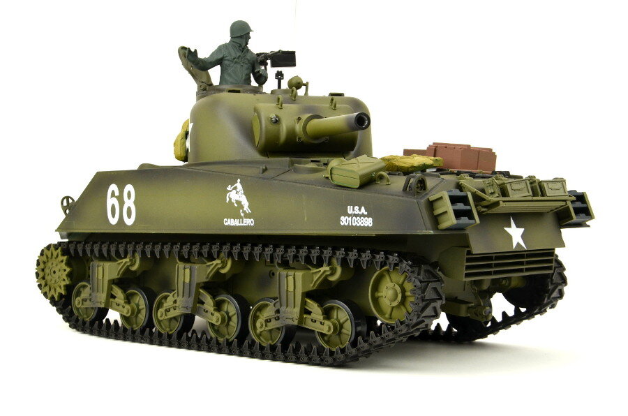 RC Panzer "M4 A3 Sherman" - Metallgetriebe