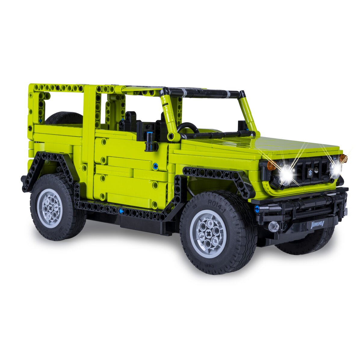 CaDA Set C51201W Suzuki Jimny 1:12 grün 2,4GHz Bricks