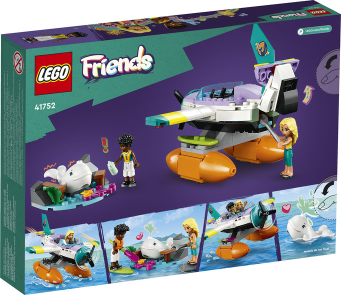 LEGO® 41752 - Friends Seerettungsflugzeug (203 Teile) LEGO® 41752 - Friends Seerettungsflugzeug (203 Teile)
