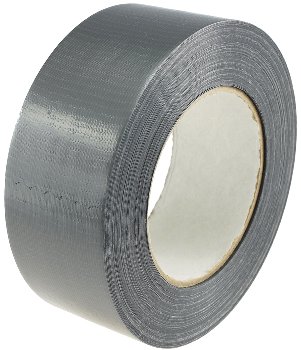 Gewebe-Klebeband / Gewebeband silber - Naturkautschuk-Kleber, 48mm x 50m