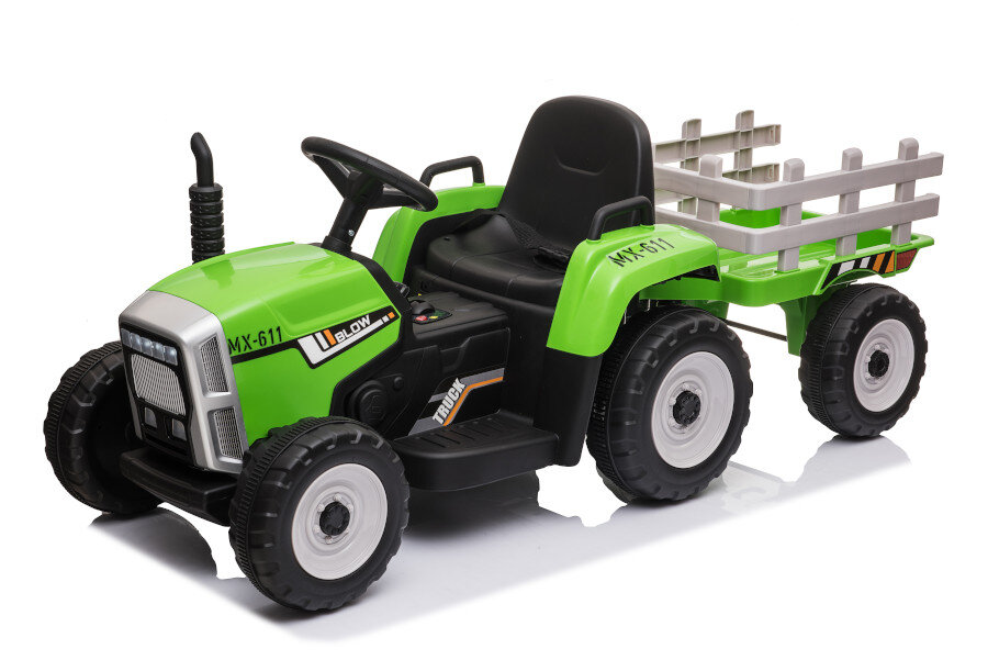 Elektro-Kinderfahrzeug Traktor mit Anhänger