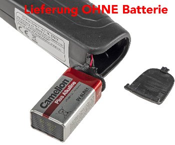 Insekten- & Spinnen-Sauger - Betrieb mit 1x 9V Batterie