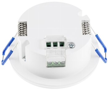 Decken-Einbau-Bewegungsmelder 360° IP65 - PIR, LED geeignet, 8m Detektion, 76x36mm