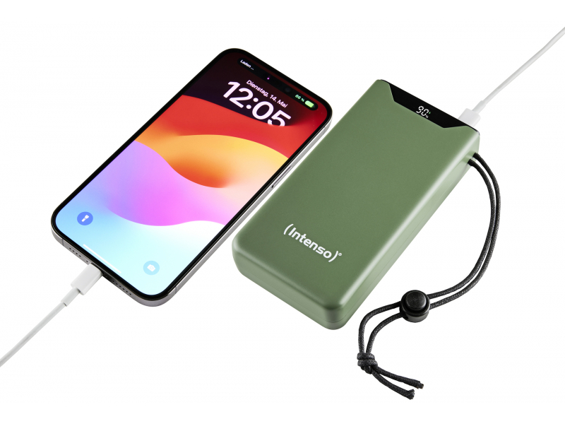 Intenso Powerbank F20000 20000mAh Grün (7332057) - 20W